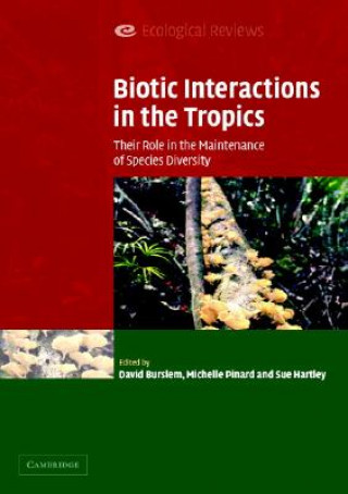 Carte Biotic Interactions in the Tropics David Burslem