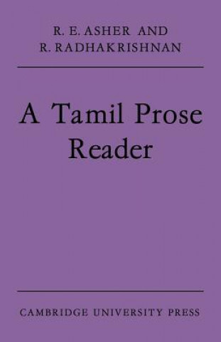 Carte Tamil Prose Reader R. E. AsherR. Radhakrishnan