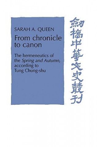 Carte From Chronicle to Canon Sarah A. Queen