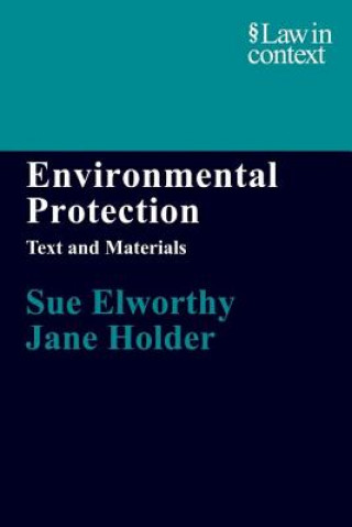 Książka Environmental Protection Sue ElworthyJane Holder