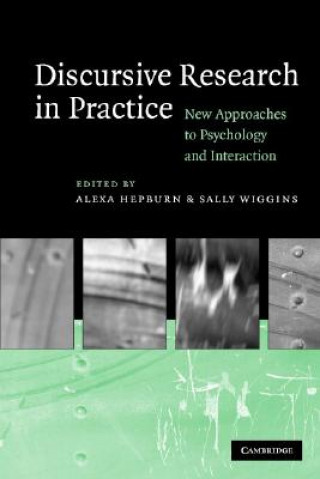 Carte Discursive Research in Practice Alexa HepburnSally Wiggins