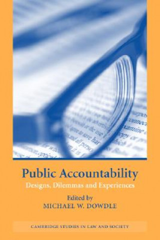 Kniha Public Accountability Michael W Dowdle