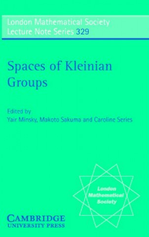 Kniha Spaces of Kleinian Groups Yair N. MinskyMakoto SakumaCaroline Series