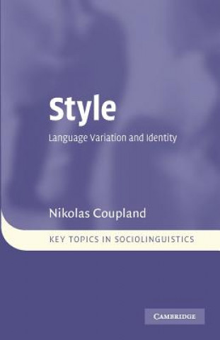 Könyv Style Nikolas Coupland