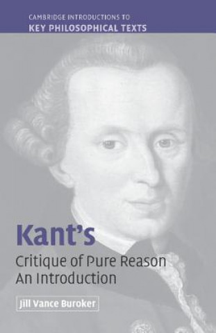 Kniha Kant's 'Critique of Pure Reason' Jill Vance Buroker