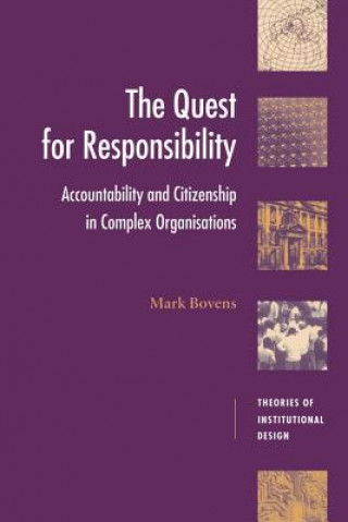 Carte Quest for Responsibility Mark Bovens