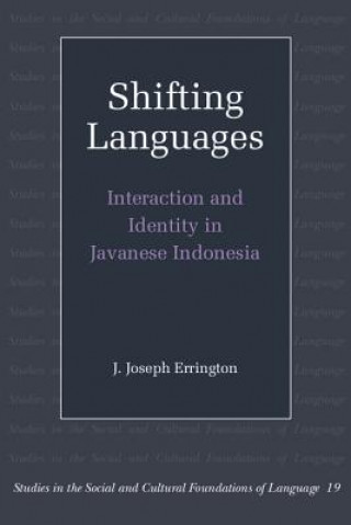 Książka Shifting Languages J. Joseph Errington