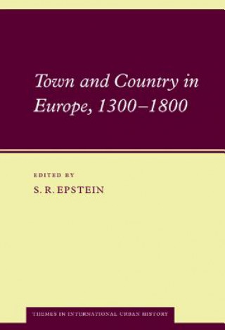 Könyv Town and Country in Europe, 1300-1800 Peter Clark