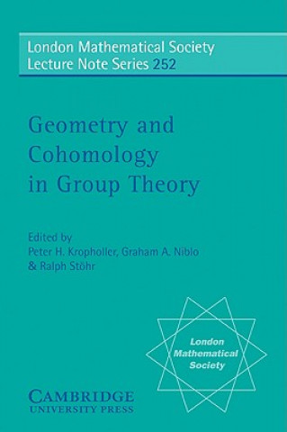 Książka Geometry and Cohomology in Group Theory Peter H. KrophollerGraham A. NibloRalph Stöhr