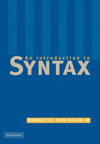 Carte Introduction to Syntax Robert D. van Valin