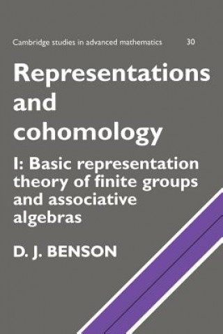 Libro Representations and Cohomology: Volume 1, Basic Representation Theory of Finite Groups and Associative Algebras D. J. Benson