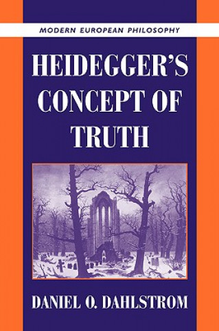 Könyv Heidegger's Concept of Truth Daniel O. Dahlstrom