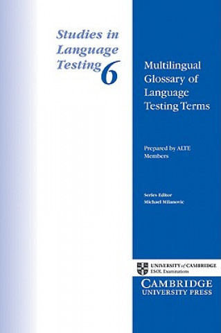 Kniha Multilingual Glossary of Language Testing Terms ALTE members