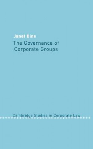 Könyv Governance of Corporate Groups Janet Dine