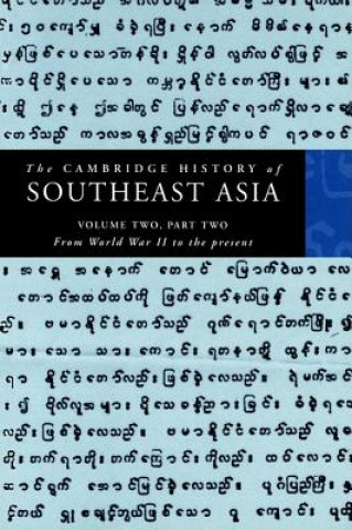 Carte Cambridge History of Southeast Asia Nicholas Tarling