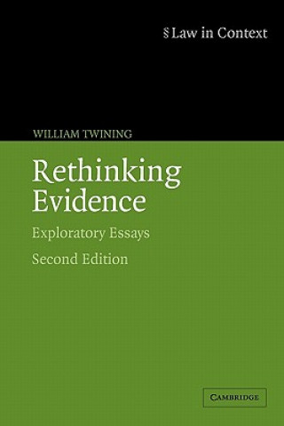 Книга Rethinking Evidence William Twining