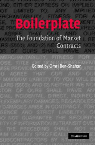 Buch Boilerplate Omri Ben-Shahar