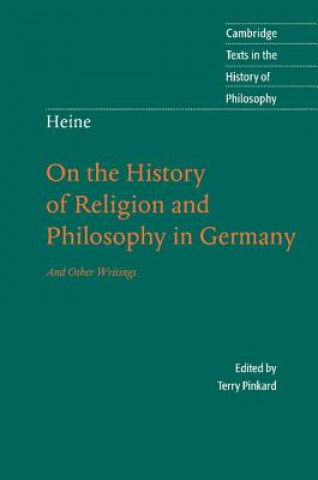 Книга Heine: 'On the History of Religion and Philosophy in Germany' Terry PinkardHoward Pollack-Milgate