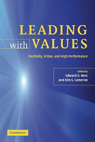 Kniha Leading with Values Edward D. HessKim S. Cameron