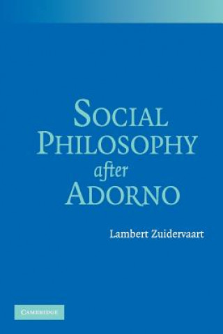 Carte Social Philosophy after Adorno Lambert Zuidervaart