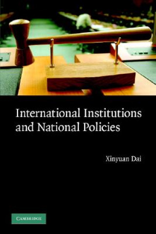 Książka International Institutions and National Policies Xinyuan Dai