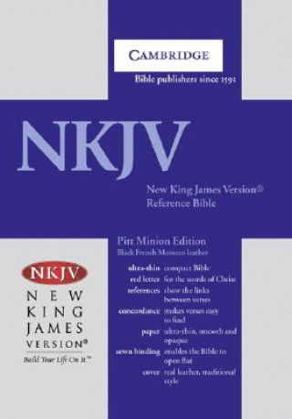 Książka NKJV Pitt Minion Reference Bible, Black Goatskin Leather, Red-letter Text, NK446:XR 