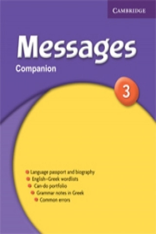 Carte Messages 3 Companion Greek Edition 