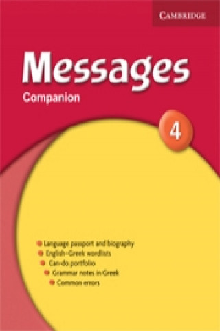 Carte Messages 4 Companion Greek Edition 