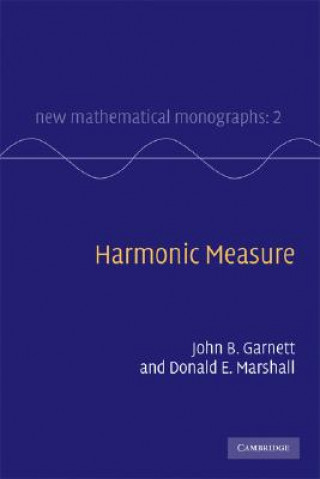 Könyv Harmonic Measure John B. GarnettDonald E. Marshall
