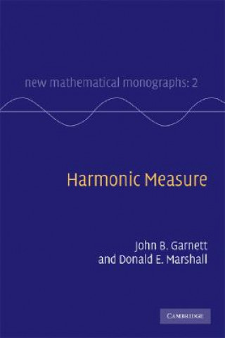 Książka Harmonic Measure John B. GarnettDonald E. Marshall