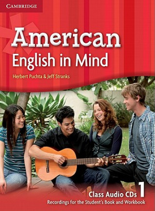 Audio American English in Mind Level 1 Class Audio CDs (3) Herbert PuchtaJeff Stranks