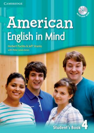Book American English in Mind Level 4 Student's Book with DVD-ROM Herbert PuchtaJeff StranksPeter Lewis-Jones