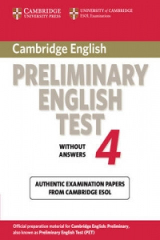 Kniha PET Practice Tests Cambridge ESOL