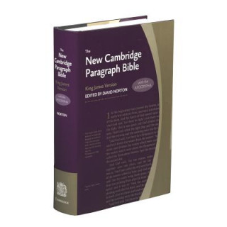Kniha New Cambridge Paragraph Bible with Apocrypha, KJ590:TA 