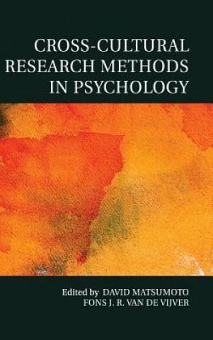 Carte Cross-Cultural Research Methods in Psychology David MatsumotoFons J. R. van de Vijver