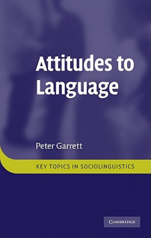 Książka Attitudes to Language Peter Garrett