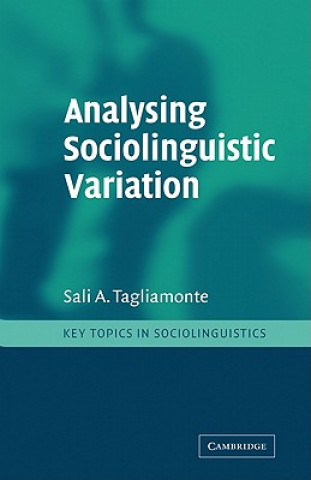 Buch Analysing Sociolinguistic Variation Sali A. Tagliamonte