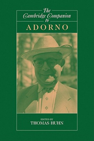 Carte Cambridge Companion to Adorno Thomas Huhn