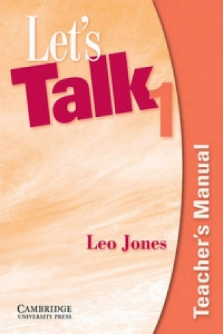 Book Let's Talk 1 Teacher's Manual Leo Jones