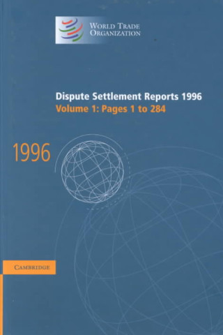 Kniha Dispute Settlement Reports 1996 World Trade Organization