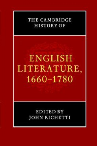 Book Cambridge History of English Literature, 1660-1780 John Richetti