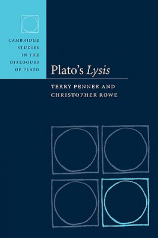 Kniha Plato's Lysis Terry PennerChristopher Rowe