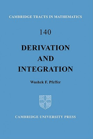 Kniha Derivation and Integration Pfeffer