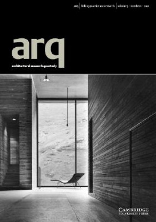 Könyv arq: Architectural Research Quarterly: Volume 5, Part 1 Peter Carolin