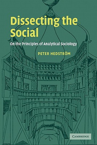 Kniha Dissecting the Social Peter Hedstrom