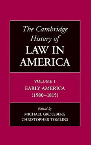 Buch Cambridge History of Law in America 3 Volume Hardback Set Michael GrossbergChristopher Tomlins