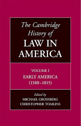 Knjiga Cambridge History of Law in America Michael Grossberg