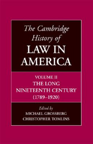 Carte Cambridge History of Law in America Michael Grossberg