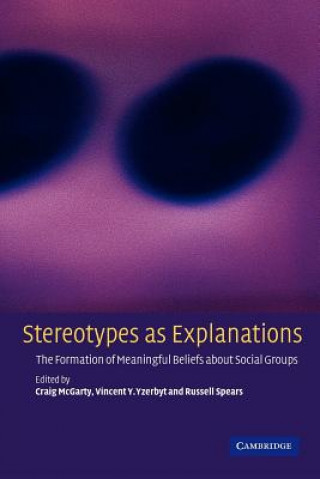 Carte Stereotypes as Explanations Craig McGartyVincent Y. YzerbytRussell Spears