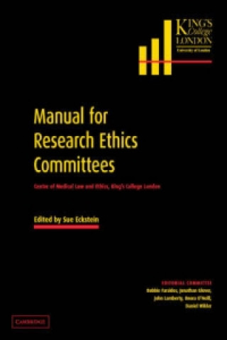 Buch Manual for Research Ethics Committees Sue Eckstein